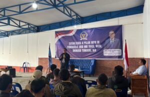 Perkuat Nilai Kebangsaan, Sabam Sinaga Gelar Sosialisasi Empat Pilar