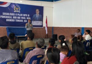 Perkuat Nasionalisme, Sabam Sinaga Gelar Sosialisasi Empat Pilar Kebangsaan di Taput