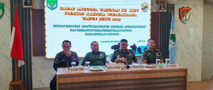 RAT Tahun Buku 2025, Primkop Kartika Wijayakrama Siap Bangun Kemandirian Anggota