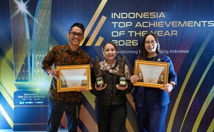 PT Pegadaian kembali meraih apresiasi sebagai institusi keuangan yang adaptif dan inovatif dalam ajang Indonesia Top Achievements of the Year 2026