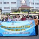 Berbagi Takjil Ramadhan Polres Jakarta Utara Bersama Pers