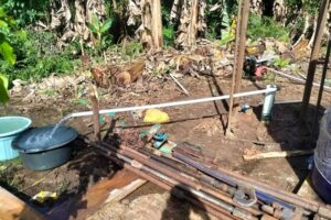 Satgas TMMD Ke-127 Kodim 1514/Morotai Temukan Sumber Air di Desa Falila