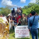 Ribuan Warga Tabeak Demo Sengketa Tanah Ulayat Taba Seberang