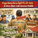 Kades Mori Bungkam ! Sisa Anggaran Ratusan Juta Jadi Pertanyaan
