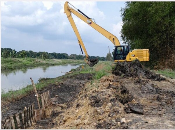 Penanganan Longsor Bantaran Sungai Loro di Sambiroto Rampung, Akses Warga Kembali Aman(dok.ist)
