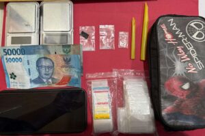 Narkotika Surabaya Utara Polisi Tangkap Residivis Edarkan Sabu