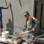 Kodim 1514/Morotai Laksanakan Pelesteran MCK