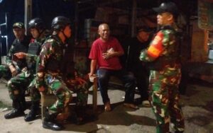Ciptakan Situasi Aman dan Kondusif, Koramil 01/Jatinegara Gelar Patroli Titik Rawan Tawuran