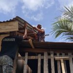 Kodim 1514/Morotai Lanjutkan Pekerjaan Flur Lantai