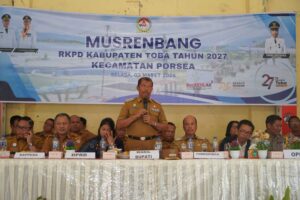 Selain Soal Sampah, Wabup Toba Minta Kades Tau Kondisi Masyarakat