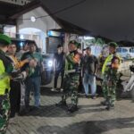Gabungan Koramil 05/Bantar Gebang Intensifkan Patroli Malam