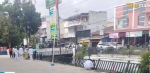 Nakes Puskesmas Tandang Buhit Balige Gelar Korve, Wujudkan Lingkungan Sehat