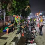 Sinergitas Koramil 02/Pondok Gede dan Polsek Pondok Gede Gelar Patroli Malam, Ciptakan Rasa Aman bagi Masyarakat