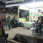Jaga Kondusifitas Wilayah, Koramil 04/Jati Asih Laksanakan Patroli Malam Bersama Satpol PP dan Linmas
