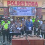 Polres Toba Musnahkan 200 Knalpot Brong, Bupati Efendi Napitupulu Dukung Langkah Tegas Kapolres Toba