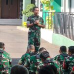 Jam Komandan dan Pembagian Bingkisan Idul Fitri 1447 H, Dandim 0507/Bekasi Ajak Prajurit Tingkatkan Rasa Syukur