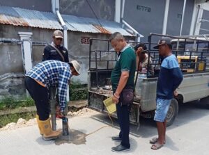 Uji Kualitas Jalan BKKD Memanas, LSM PIPRB Diintervensi Oknum Jurnalis Saat Ambil Sampel Beton