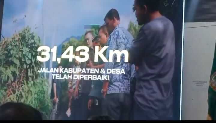 Total 31.43 Km Pembangunan Infrastruktur Jalan Kabupaten dan Desa di Kabupaten Toba