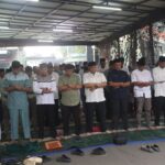 Sambut Hari Kemenangan Korem 052/Wkr Gelar Sholat Idul Fitri 1447 H di Masjid Al Ikhlas