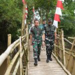 Pangdam Jaya Pimpin Groundbreaking Jembatan Garuda Dan Gentengisasi, Wujud Nyata Negara Hadir Untuk Rakyat