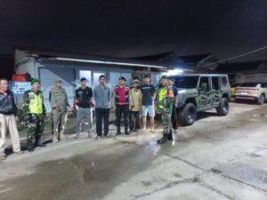 Patroli Malam Koramil 05/Bantar Gebang, Perkuat Keamanan dan Tekan Aksi Kejahatan di Wilayah