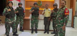 Koramil 01/Jatinegara Bersama Komduk Gelar Patroli Kewilayahan Guna Antisipasi Gangguan Kamtibmas