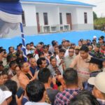 ‎Bupati Tapanuli Utara sambut Kunker Menteri PKP dan Mendagri Tinjau Progress Pembangunan Huntap