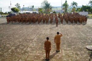 Sekda Toba Tekankan ASN Fokus Kinerja, Edukasi Kebakaran dan Keterbukaan Informasi