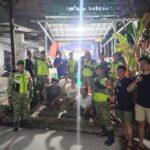 Patroli Jalan Kaki, Koramil 04/Jati Asih Perkuat Keamanan Wilayah dan Ciptakan Kondisi Kondusif