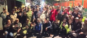 Perkuat Keamanan Lingkungan, Koramil 05/Kramatjati-Makasar Gelar Patroli/Siskamling Bersama Komduk