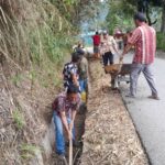 Bupati Toba Effendi S.P. Napitupulu Ajak Warga Parmaksian Gotong Royong, Bikin Warga Lebih Bersatu