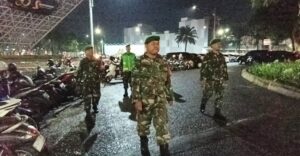 Patroli Humanis Namun Tegas, Koramil 01/Kranji Susuri Titik Rawan Demi Jaga Stabilitas Keamanan Wilayah