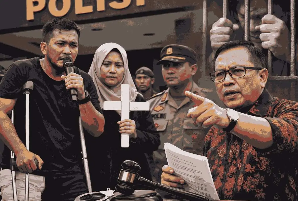 Foto Ilustrasi Dugaan Penganiayaan Eka Faisol Umami yang mengaku dianiaya saat menjadi warga binaan di Lapas Kediri