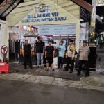 Patroli Dini Hari Polsek Semampir Sisir Titik Rawan, Surabaya Tetap Kondusif