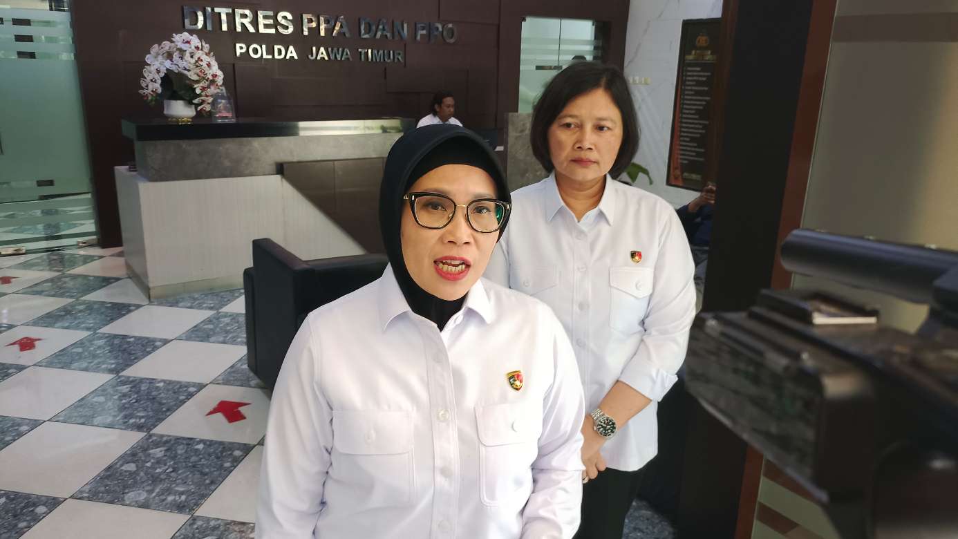Foto: Direktur Reserse PPA-PPO Polda Jatim, Kombes Pol Ganis Setyaningrum,