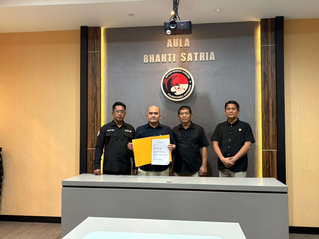 Foto: Kasat Resnarkoba Polrestabes Surabaya AKBP Dodi Pratama