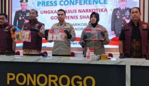 Polres Ponorogo Tangkap Pengedar Sabu 301 Gram