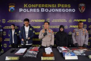 Curanmor Bojonegoro Terungkap, Polisi Tangkap 2 Pelaku dan Amankan Barang Bukti