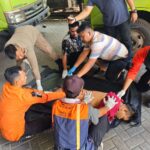 Tragis di Pergudangan Margomulyo, Pria Ditemukan Tewas Tergantung di Truk