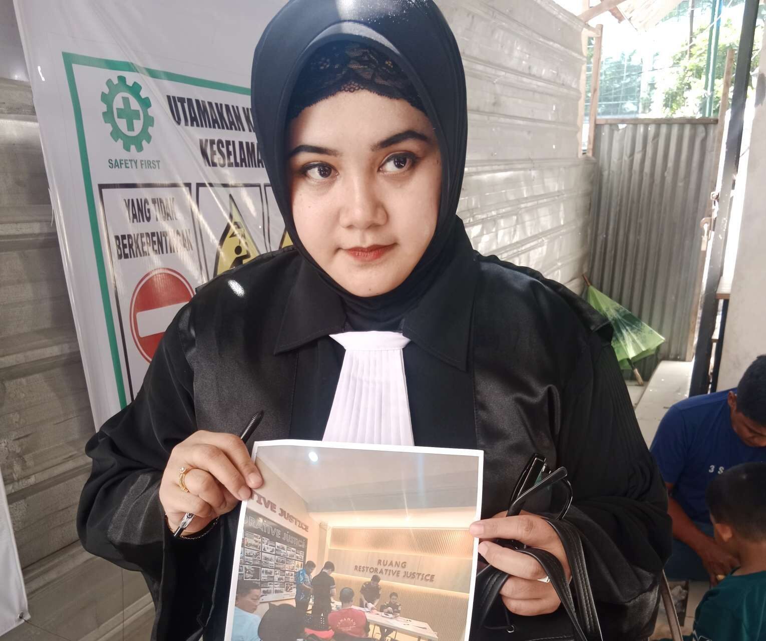 Kuasa hukum terdakwa, Rika Sofianti.,S.H.,M.H