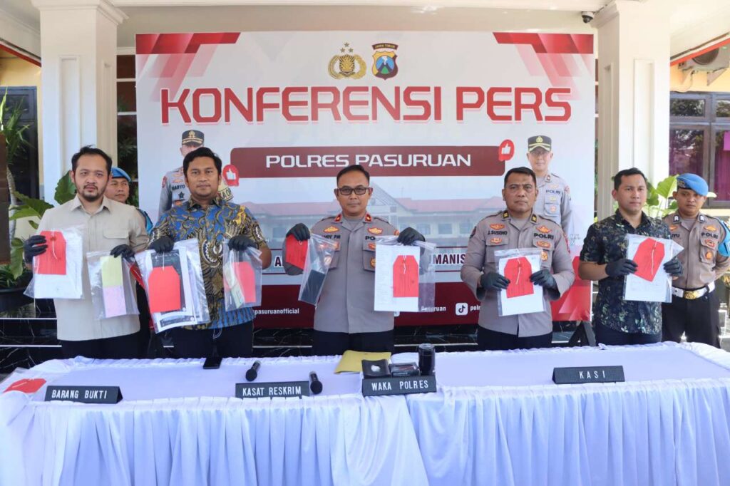 Polres Pasuruan Bongkar Tambang Andesit Ilegal, Lima Tersangka Diamankan