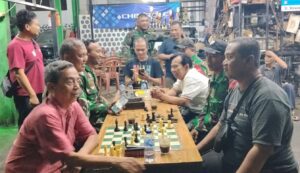 Ciptakan Rasa Aman dan Kondusif, Koramil 06/Cakung Gelar Patroli/Siskamling Bersama Komduk