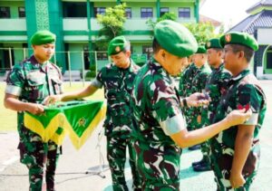 Kerja Keras Terbayar, 52 Prajurit Kodim 0813 Bojonegoro Naik Pangkat Serentak
