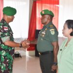 Kodim 1710/Mimika Gelar Acara Laporan Korps Kenaikan Pangkat