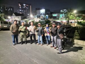 Koramil 04/Pulogadung Perkuat Keamanan Wilayah Lewat Patroli/Siskamling Keliling