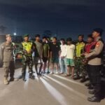 Sinergi TNI-Polri, Koramil 05/Bantar Gebang dan Polsek Gelar Patroli Bersama Antisipasi Kejahatan