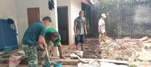 Tambah Sarana MCK, Korem 051/Wkt Penuhi Kebutuhan Panti Asuhan Karena Doa, Sawangan, Depok