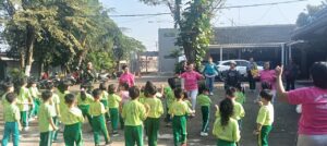 Senam Bersama, Tumbuhkan Semangat dan Kedekatan Anak Panti dengan TNI