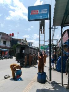 200 Reklame Menunggak Pajak Ditertibkan, Rudy Manik: Ini Utang ke Daerah