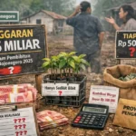 Anggaran Rp 5 Miliar Digelontorkan, Warga Cuma Dapat Segelintir Bibit ?